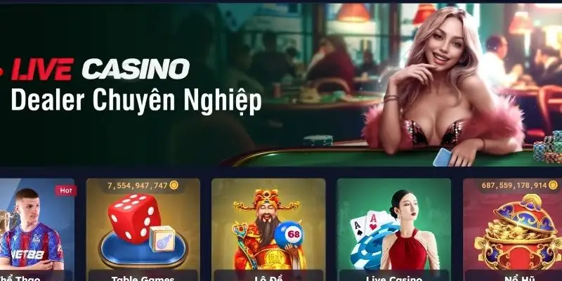 Casino DA88 chinh phục bet thủ với loạt game cực hấp dẫn