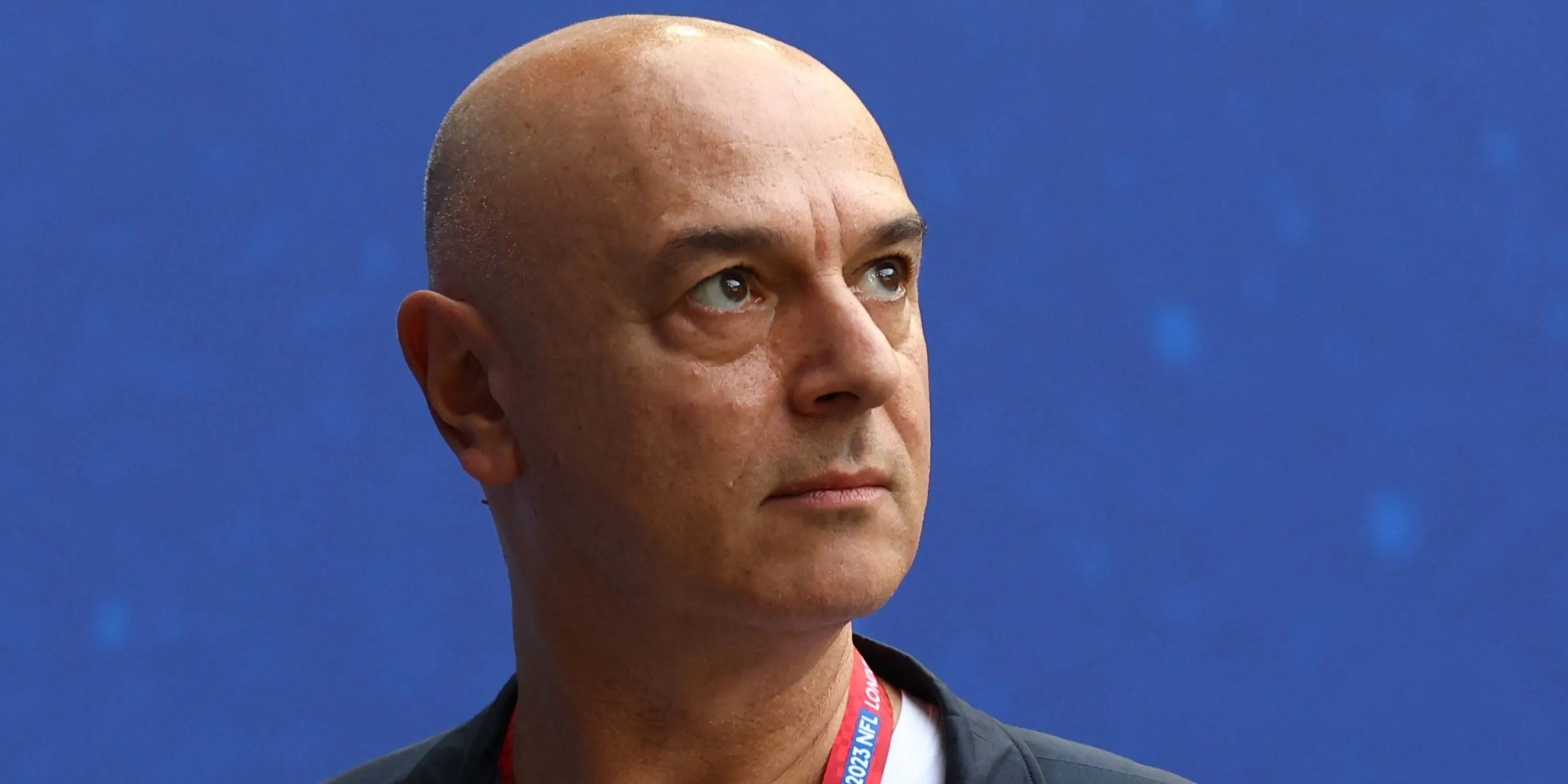 Chủ tịch Tottenham Daniel Levy trên khán đài Premier League