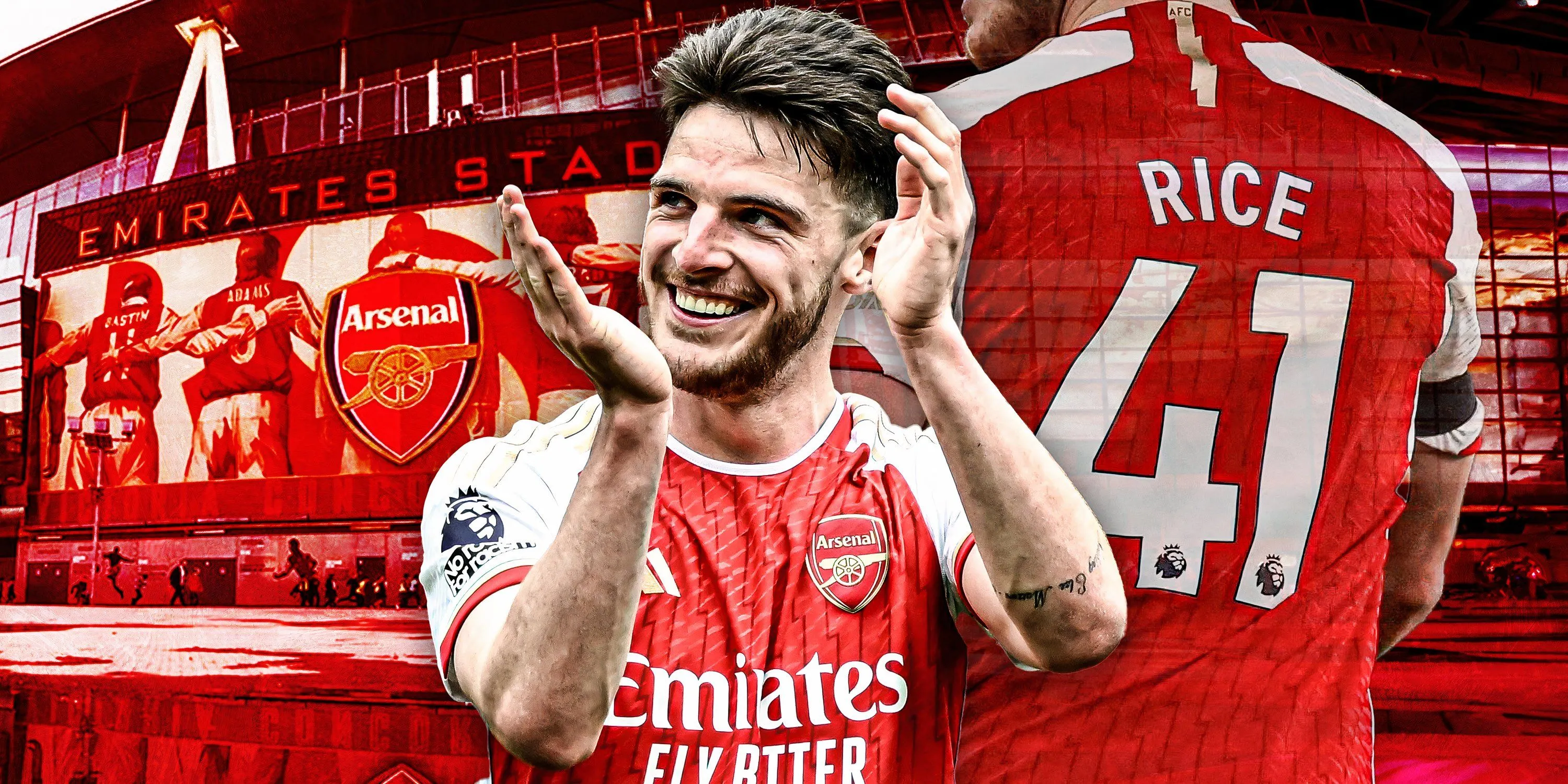 Declan Rice, tiền vệ trụ cột của Arsenal trong bóng đá Anh