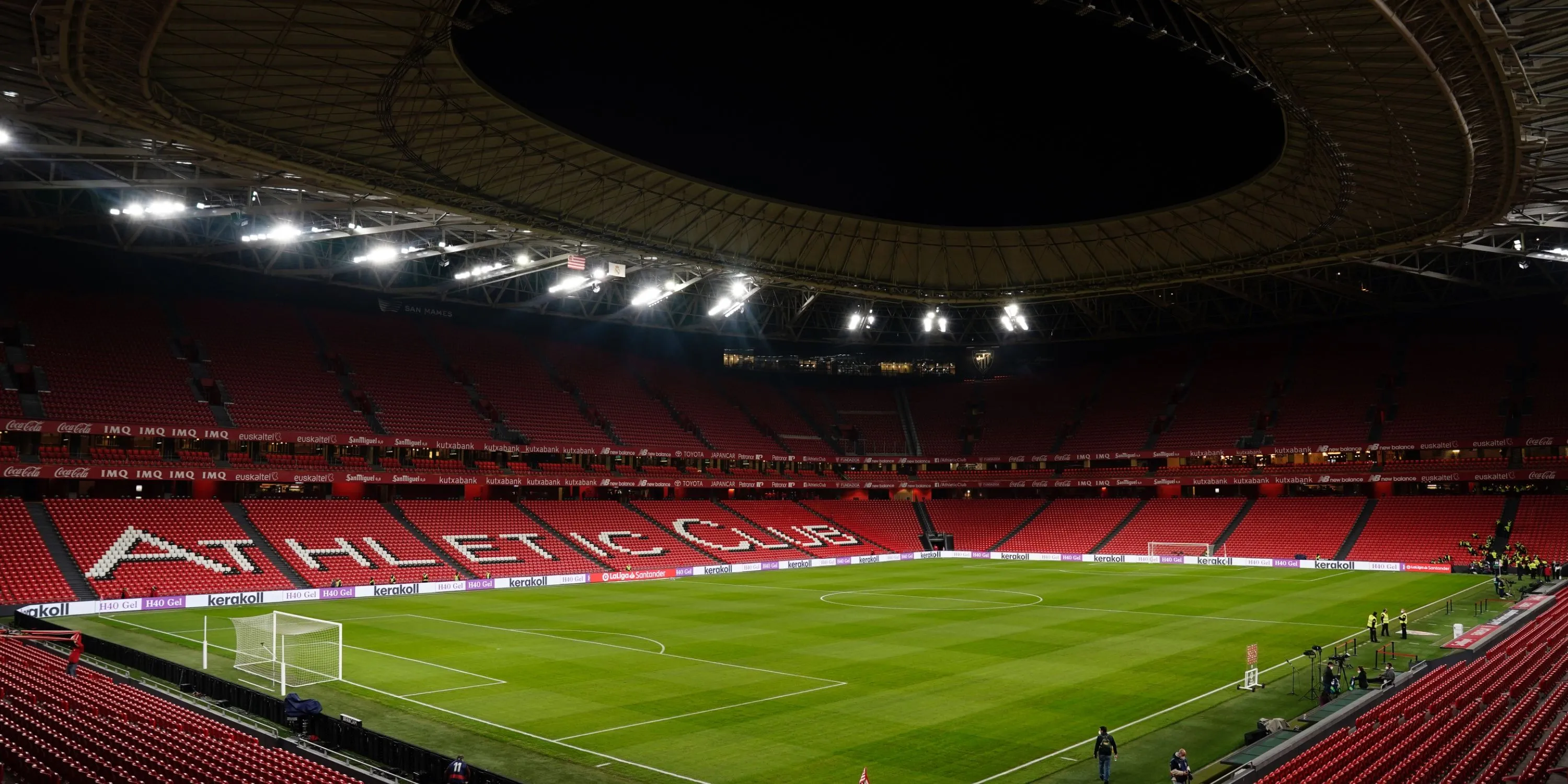 Sân vận động San Mames của Athletic Bilbao, nơi diễn ra chung kết Europa League