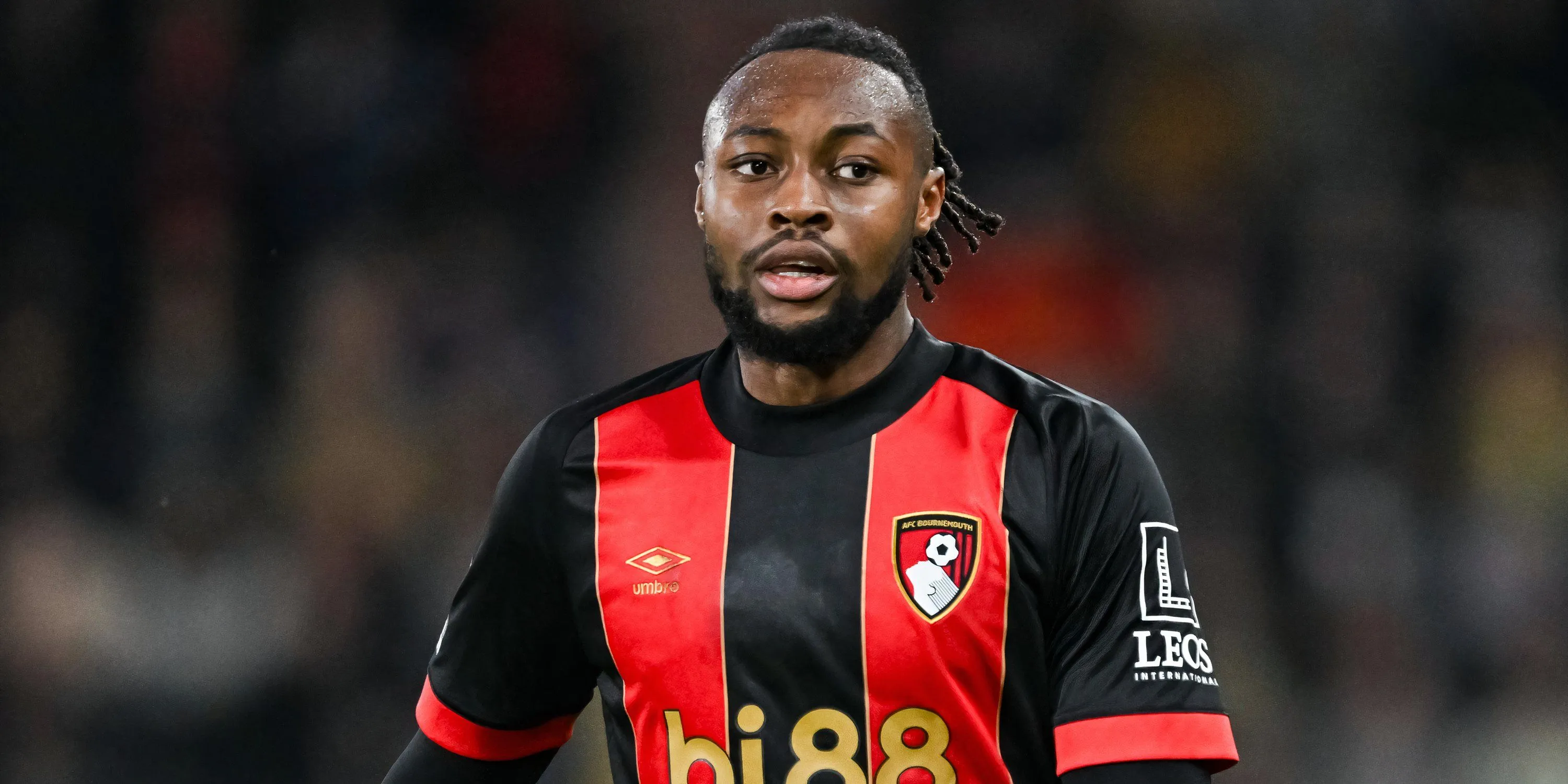 Tiền đạo Antoine Semenyo của Bournemouth được kỳ vọng trở lại đội hình xuất phát