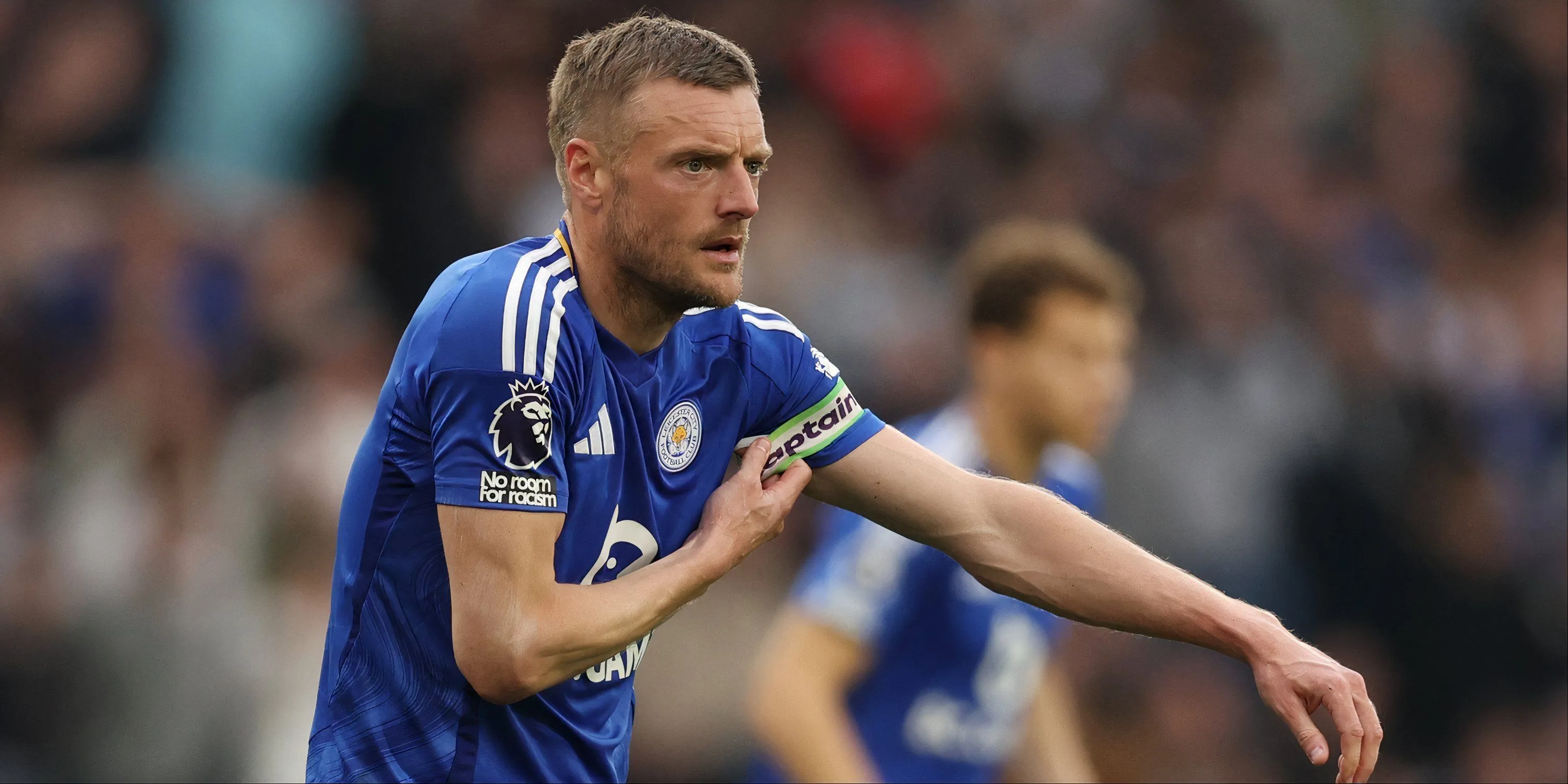 Tiền đạo Jamie Vardy, mục tiêu chuyển nhượng của Crystal Palace
