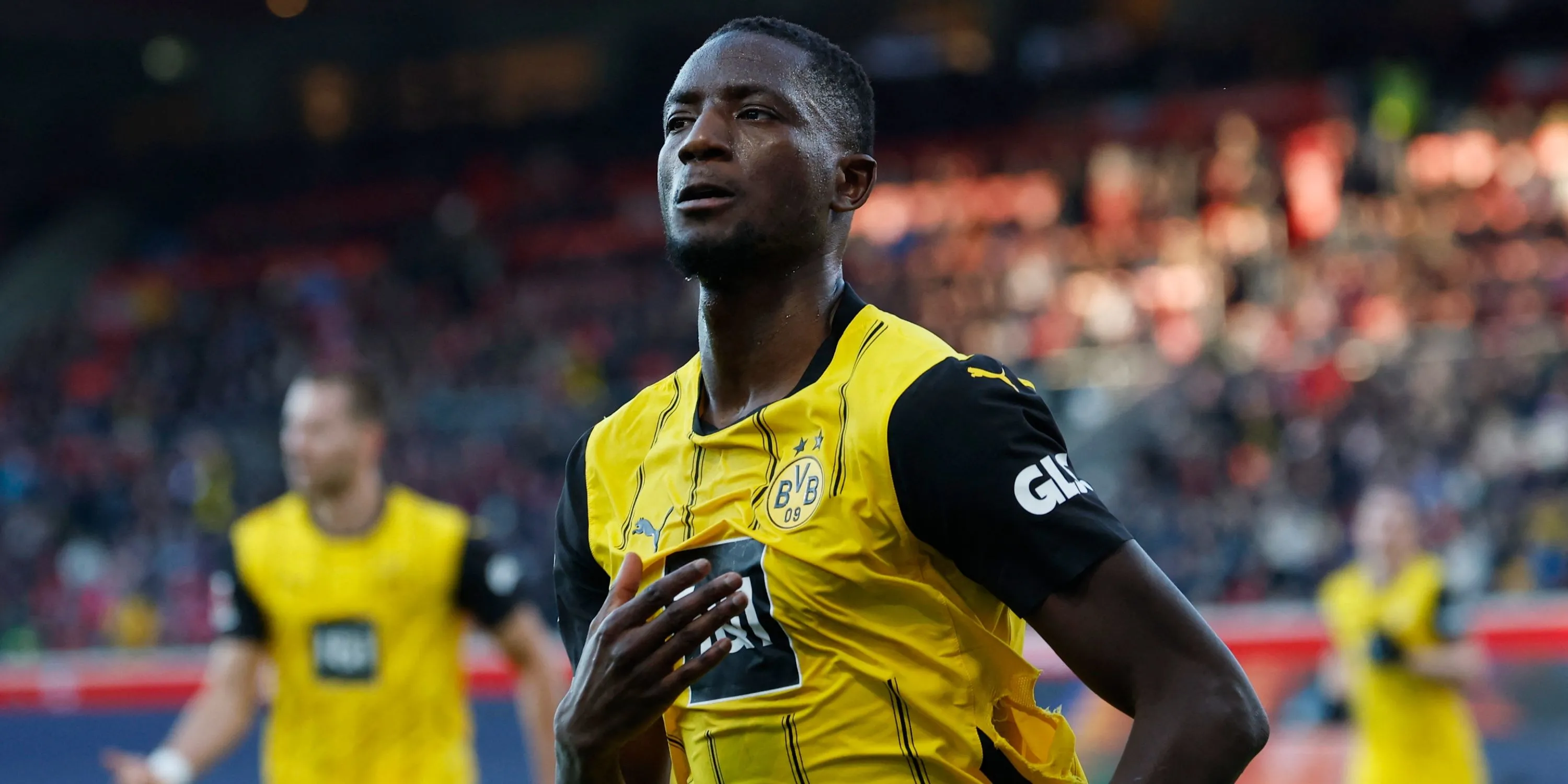 Tiền đạo Serhou Guirassy đang thi đấu cho Borussia Dortmund