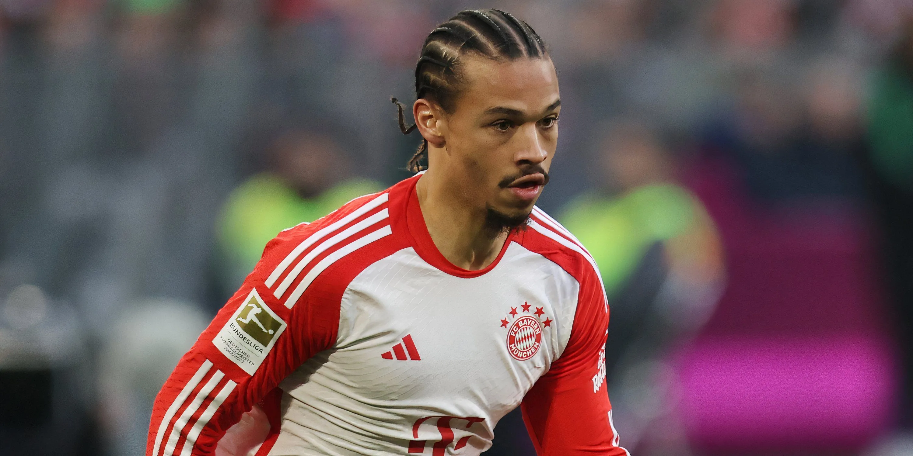 Cầu thủ chạy cánh Leroy Sane của Bayern Munich, người mà Arsenal đang theo dõi
