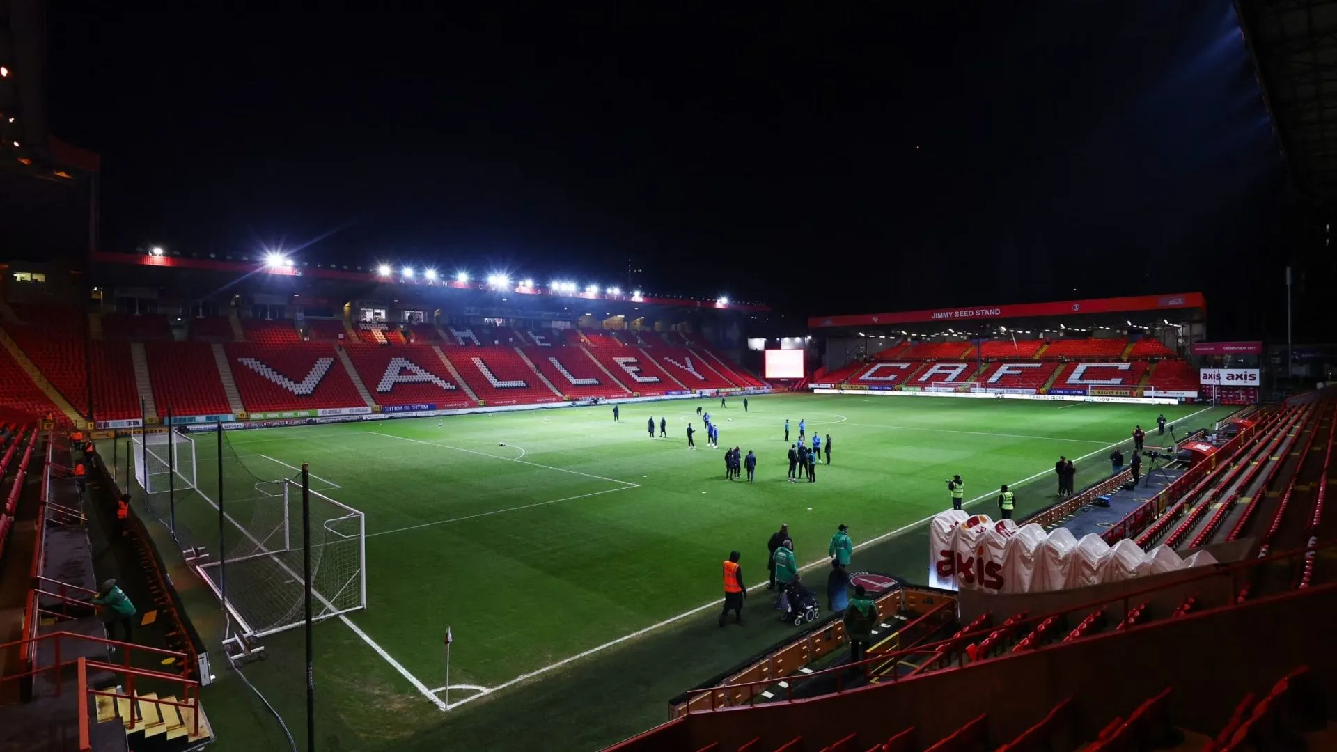 Sân vận động The Valley, sân nhà của Charlton Athletic, một trong những câu lạc bộ quan tâm Malik Mothersille
