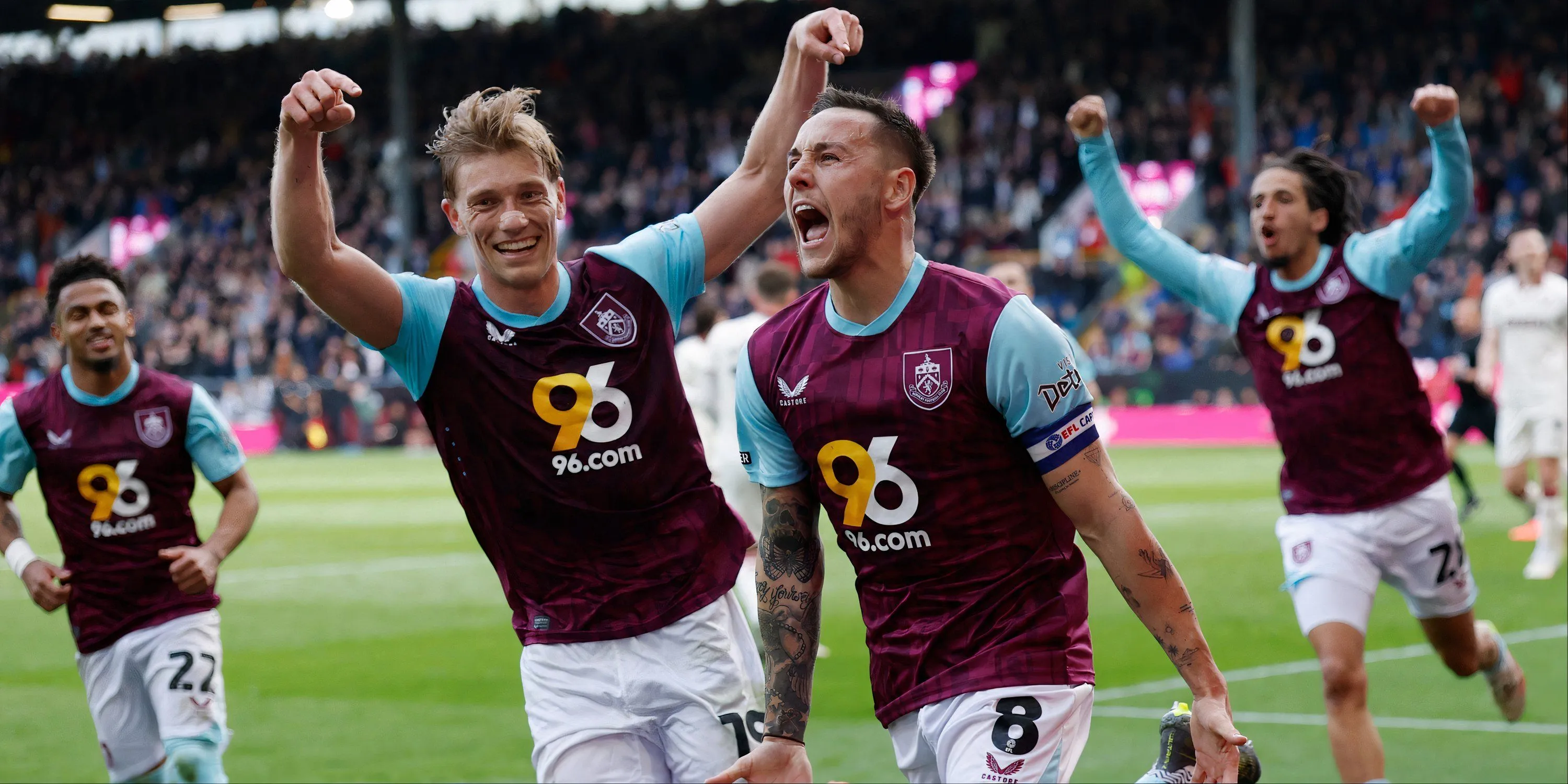 Tiền vệ Josh Brownhill trong màu áo Burnley