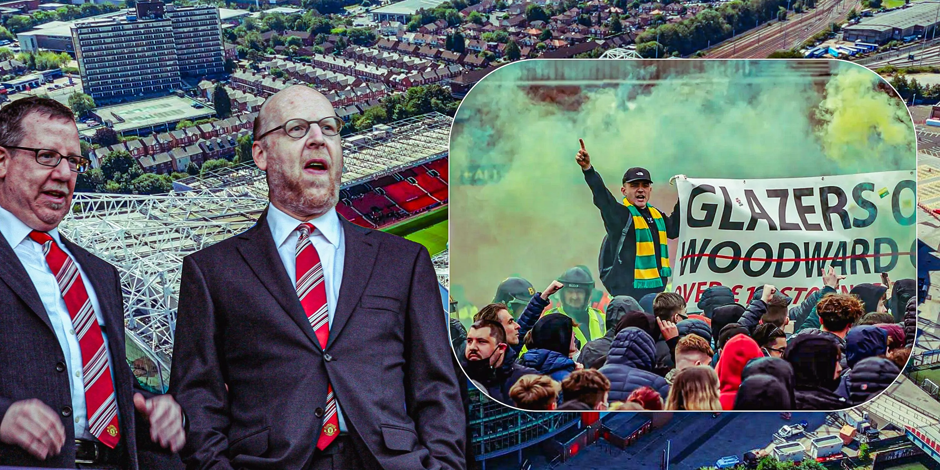 Gia đình Glazer, chủ sở hữu cũ của Manchester United, vấp phải sự phản đối từ người hâm mộ