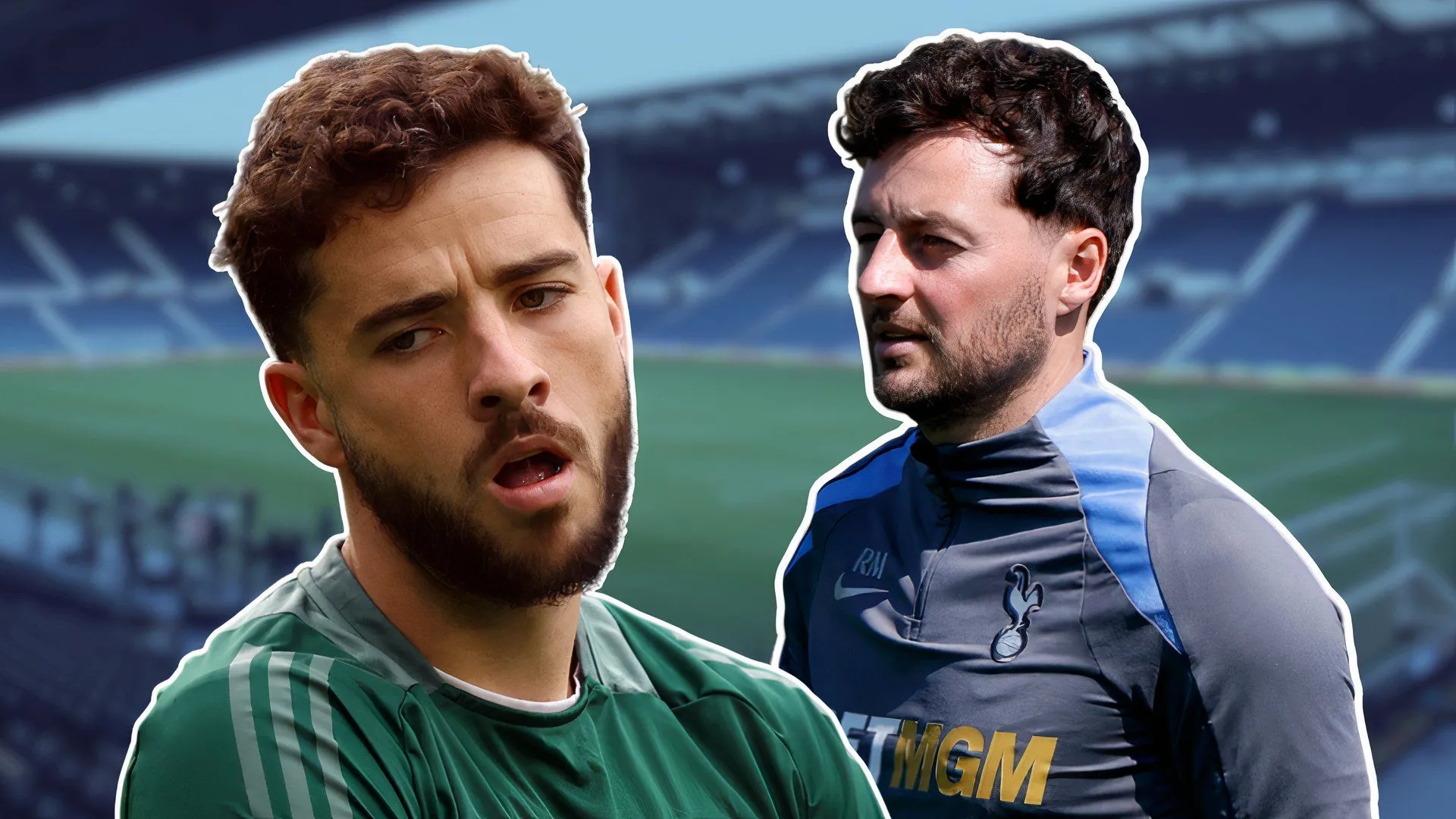Huấn luyện viên Ryan Mason của West Bromwich Albion trao đổi chiến thuật với tiền vệ Mikey Johnston. Mason xem Johnston là một cầu thủ tiềm năng ở Championship.