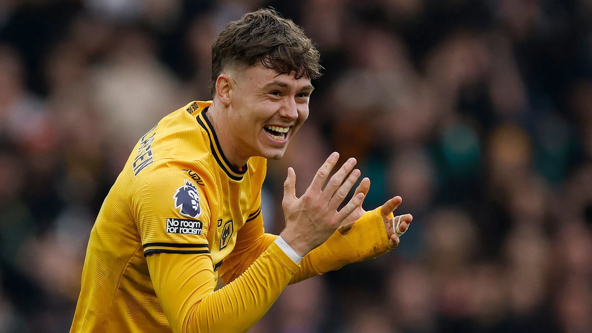 Logo câu lạc bộ Wolverhampton Wanderers, đội bóng Ngoại hạng Anh đang theo dõi Mihailo Ivanovic của Millwall.
